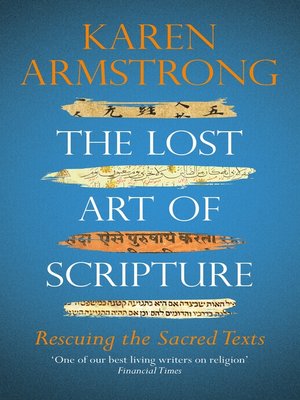 cover image of The Lost Art of Scripture
